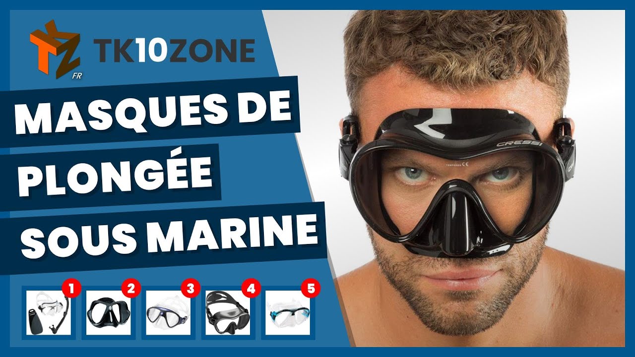 Les 5 meilleurs masques pour la plongée sous-marine - YouTube