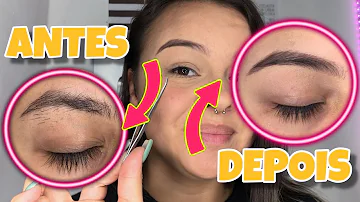 Como fazer sobrancelha sozinha perfeita?