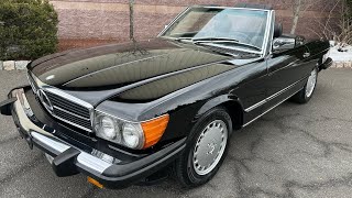 1988 Mercedes-Benz 560SL with 27k miles !!! Walk around video 2/11/26