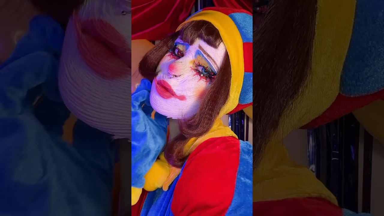 makeup ib: anna__sfx on instagram #cosplay #makeup #theamazingdigitalcircus #pomni