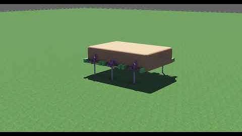 WaCaR (USG) - Free Walking Robot in Webots