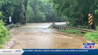 Tyler County authorities on standby with rescue boats in case of flooding