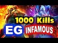 EG vs INFAMOUS - SumaiL FIRST 1000 TI KILLS!!! - TI9 INTERNATIONAL 2019 DOTA 2