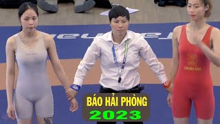 Vật nữ - Women wrestling - Báo Hải Phòng 