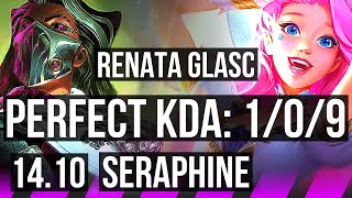 RENATA GLASC & Varus vs SERAPHINE & Corki (SUP) | 1/0/9 | KR Grandmaster | 14.10