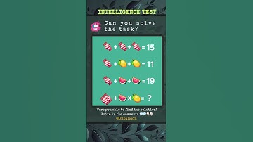 Brain Teaser: Can You Crack This Emoji Math Code?