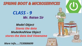 Spring Boot & Microservices || class-9 || MODEL & MODELANDVIEW|| Mr. RATAN SIR || LIKE COMM SUBSCRIB