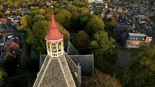 Middelstum | Hippolytuskerk | 4K Drone videography