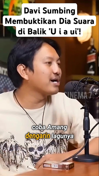 Davi Sumbing Membuktikan Dia Suara di Balik 'U i a ui'!#RockaromaID#trending#podcast