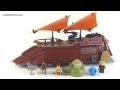 LEGO Star Wars Jabba's Sail Barge 75020 set Review! (2013 version)