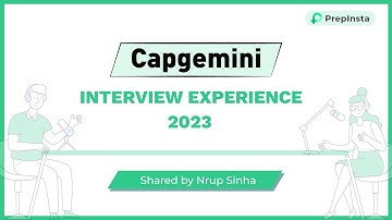 Capgemini Interview Experience 2022- Shared by Nrup Sinha