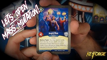 This is the ANGRIEST Deck... | Keyforge Mass Mutation Deck Opening #9