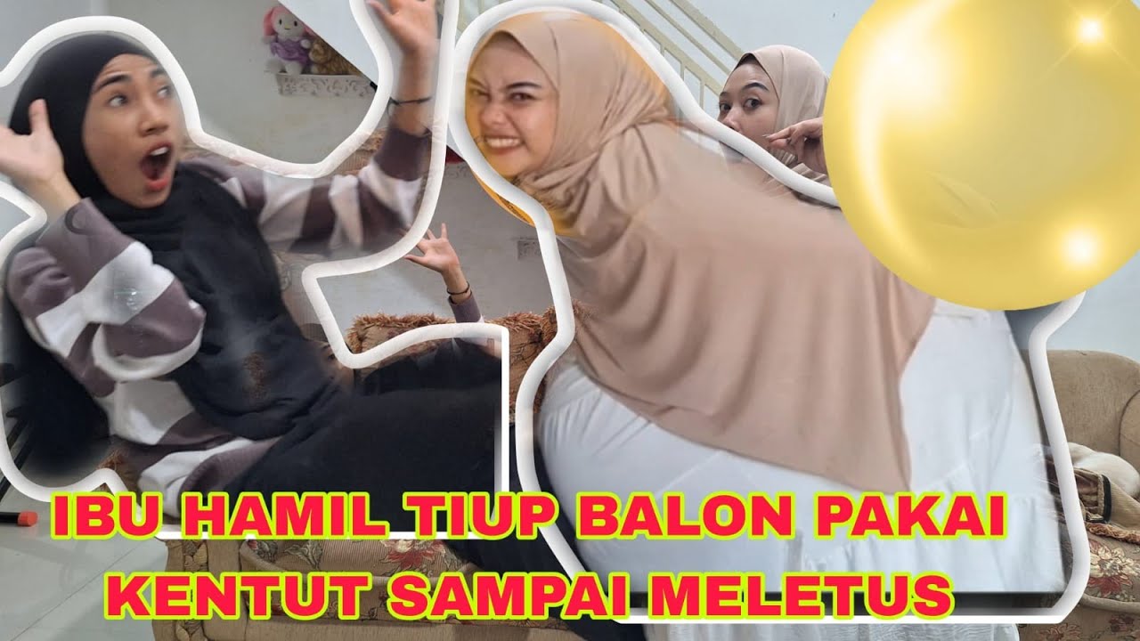 DRAMA LUCU KAK PUPUT TIUP BALON PAKAI GAS AJAIB SAMPAI MELETUS DAN PINGSAN