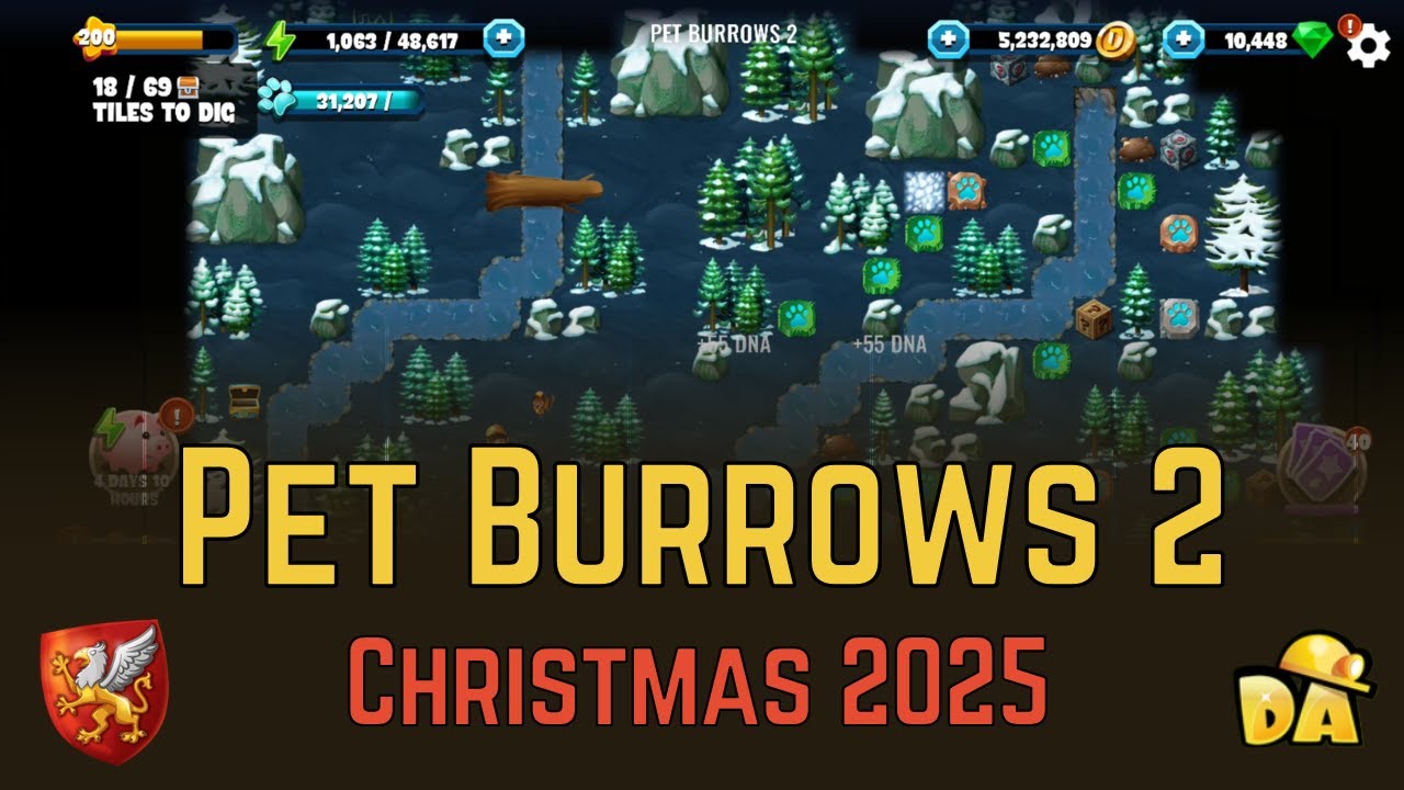 Pet Burrows 2 - Christmas 2025 - Diggy's Adventure