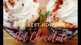 DIY The Best Holiday Hot Chocolate EVER! | ThymeWithApril