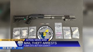 4 arrested after hundreds of stolen mail pieces found in Yuba City