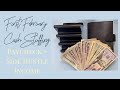 First FEB Cash Envelope Stuffing!! || Spending, Savings, & Debt Payoff with Paycheck + Side Hustle $