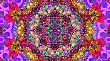 Mandelbrot z=z^5+c Fractal Kaleidoscope - 2 (4K)