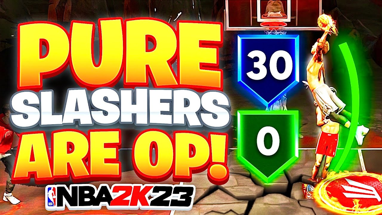 THE POWER OF A PURE SLASHER IN NBA 2K23 YouTube