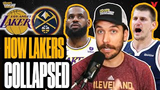 How LeBron \& Lakers FELL APART vs. Jokic \& Nuggets in Game 1 | Hoops Tonight