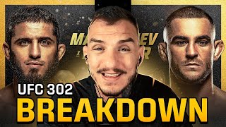 UFC 302 Predictions & Full Card Breakdown | Makhachev vs Poirier