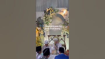 pengantin viral sederhana‼️#pengantinviral #pengantin #nikah #wedding #viraltiktok #salahmusendiri