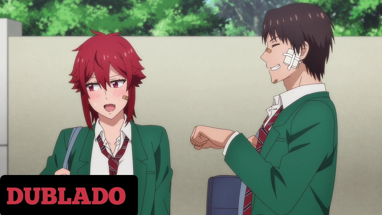 TOMO-CHAN NO KARAOKÊ! 🎶 Eu pisei no gato! Gato me arranhou