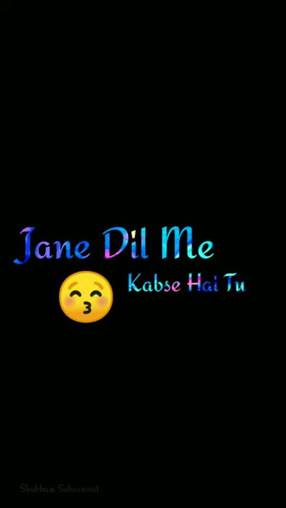 🔥🔥Jane Dil Me Kabse Hai Tu | Whatsapp Status Video