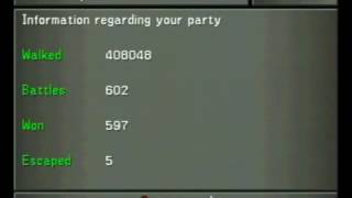 Final Fantasy 8 - battle meter stats and SeeD rank results