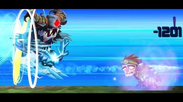 " fusion shot" of ice elemental and ghoul ice element slug it out 2
