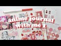 anime journal with me 1 - quintessential quintuplets