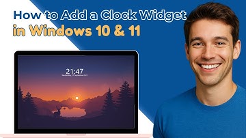 How to Add a Clock Widget in Windows 11 (2025 Update)