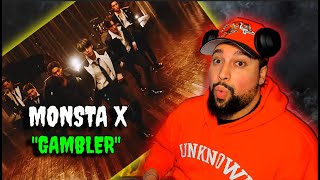 FIRST TIME LISTENING | MONSTA X 몬스타엑스 'GAMBLER' MV | THEY SLOWLY BECOMING MY FAV