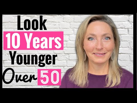 Simple Make Up to Look 10 Years Younger Over 50