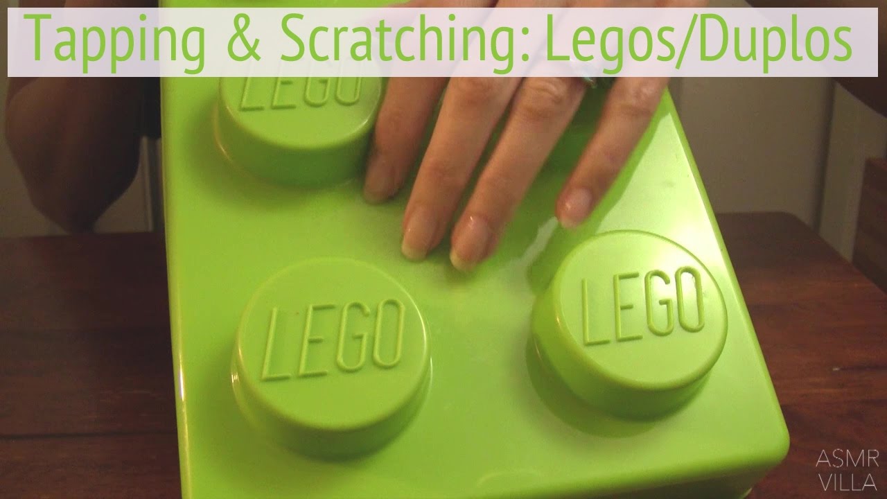 ASMR * Theme: Legos & Duplos * Tapping & Scratching * Fast Tapping * No Talking * ASMRVilla