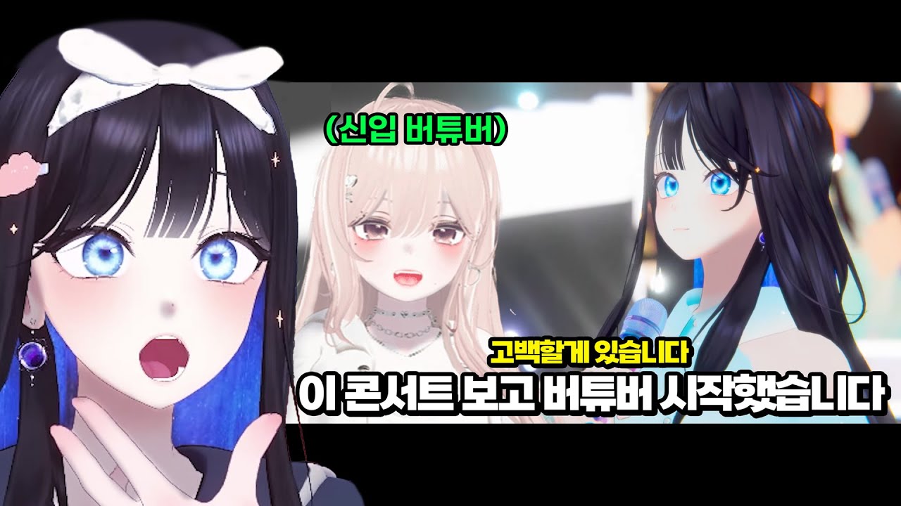 자신의 콘서트를 보고 방송 시작했다는 버튜버를 찾아갔습니다