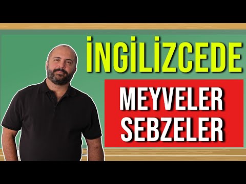 028 Kelimeler Meyve Sebze