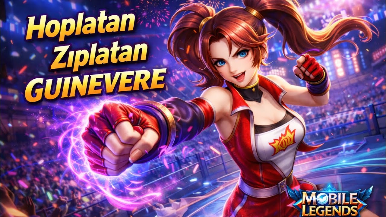 GUINEVERE HOPLATIP ZIPLATIYOR #mbll #mobilelegends #gunivere 