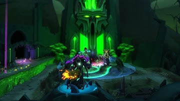 Dungeon Defenders 2 temple of the necrotic defence relics + shards and hero setups i used