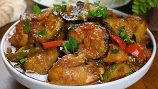 Курица, Приготовленная С Баклажанами И Кабачками, Всегда Восхитительна!