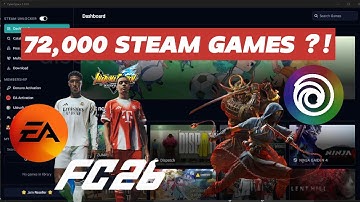 72.000 Steam Games ?! EA & Ubisoft Activation ?! | CyberSpace Showcase