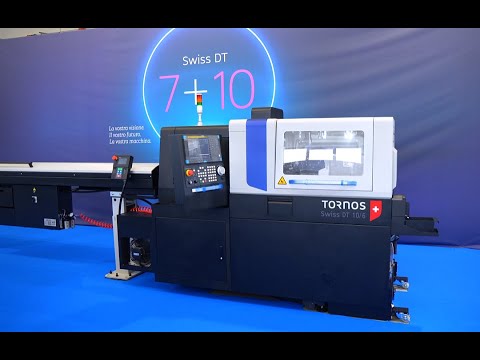 Dt10 Machine Open House Tornos 2025 - In mostra la nuova DT10 - YouTube