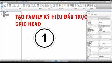 Revit KT Family ký hiệu đầu trục định vị - GRID HEAD
