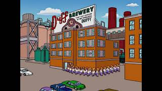 Simsons (Simpsons) Homer clones take overs the beer factory