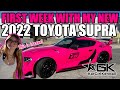 FIRST WEEK WITH MY CUSTOM 2022 TOYOTA SUPRA- CRASHES, CAR MEETS, AND MORE