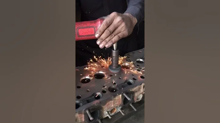How to cylinder head valve granding #shortsfeed #granding #valve #shorts #viralshorts #mechanic