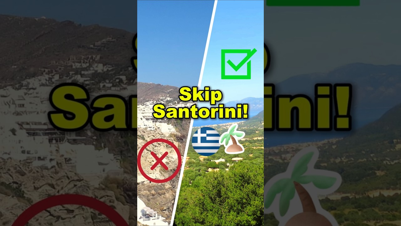 Stop Visiting Santorini! Try This Secret Green Cruise Port in Greece Instead