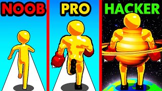 NOOB vs PRO vs HACKER RUNNER UP