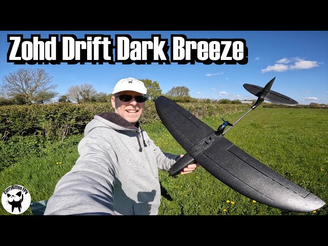 LZ】 ZOHD Drift Dark Breeze RC Avião Planador Aeronave de Controle Remoto  PNP Brinquedos Hobbies para Adultos Iniciante 877mm Wingspan EPP FPV