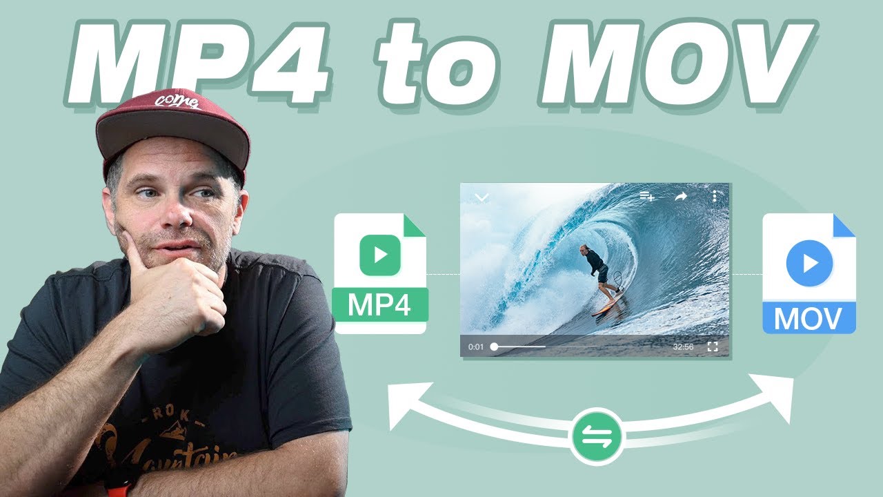 Reklame af bifald How to Convert MP4 to MOV | MP4 to MOV Video Converter (2022) - YouTube